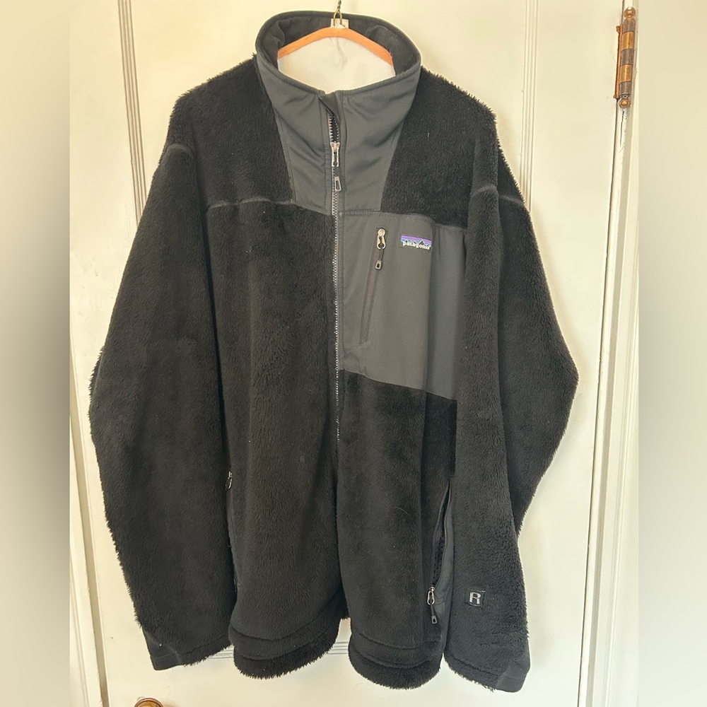 Patagonia fleece coat